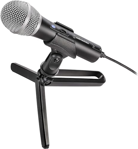 Audio-Technica 2100X-Usb Microfono Per Streaming/Podcast Nero