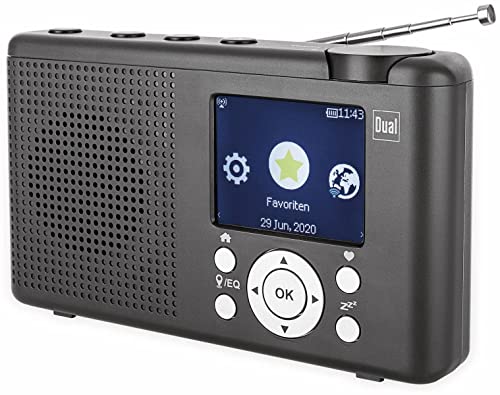 Dual 76524 Mcr 200 Internet Radio Da Tavolo Internet, Dab+, Dab, Radio Internet Fm, Dab+, Fm, Usb, Bluetooth Nero
