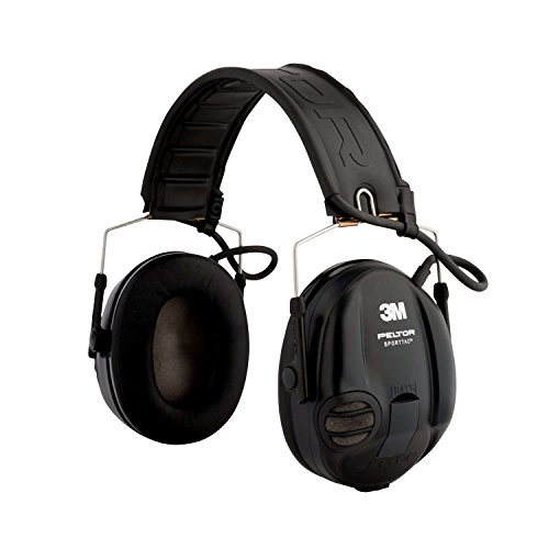 3M Mt16H210F-478-Rd Cuffia Di Protezione, Pieghevole, 26 Db, Rosso