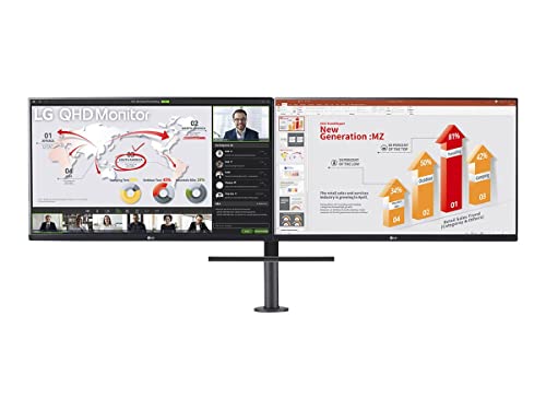 Lg Monitor Dual 27 27Qp88D Ergo Qhd Ips Hmdi Dp U