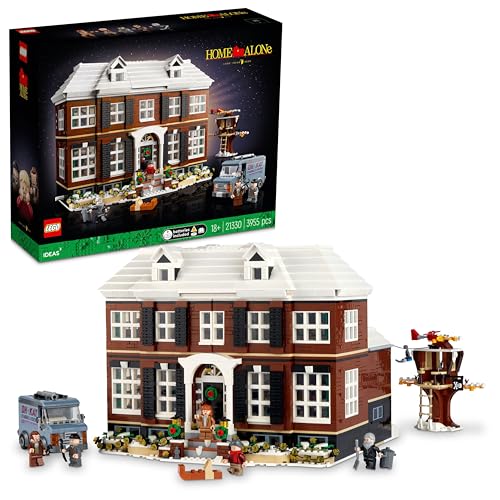 Lego 21330 Ideas Mamma, Ho Perso L'Aereo! Set Per Adulti, Model House Kevin Mccallister Da Costruire Con 5 Personaggi
