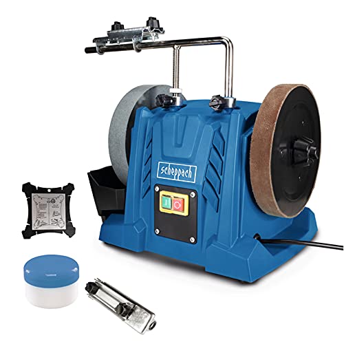 Affilatrice Ad Acqua Scheppach 200Mm - 150W - Tiger5000S