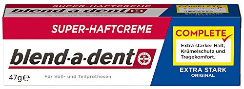 Blend-A-Dent Super Haftcreme Extra Stark, 40 Ml Crema