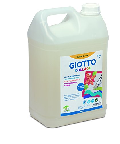Giotto Collage - Colla Liquida Trasparente, 5 Kg