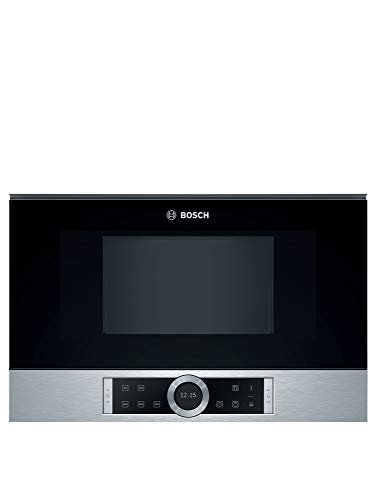 Bosch Bfr634Gs1 Microonde, 900 W, 21 Litri, Acciaio Inossidabile