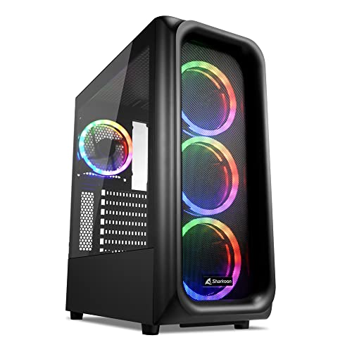 Sharkoon Tk5M Rgb, Gaming Pc Case
