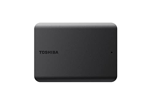 Toshiba Canvio Basics 2.5 4Tb Black, Hard Disk Meccanico