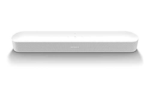 Sonos Beam (Gen 2) Soundbar Tv Smart, Dolby Atmos, Surround 3D, Wi-Fi, Compatibile Con Alexa E Google Assistant Integrati, Bianco