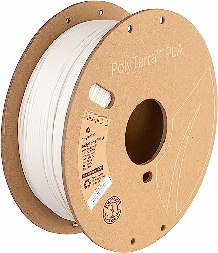 Polymaker Polyterra Pla Cotton White - 1.75Mm - 1Kg