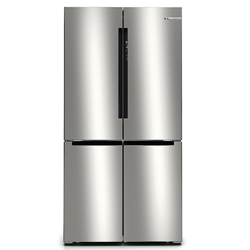 Bosch Serie 4 Kfn96Vpea Side-By-Side Refrigerator Freestanding 605 L E Stainless Steel