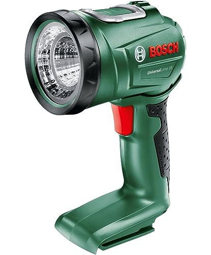 Bosch Home And Garden Torcia Led A Batteria Universallamp 18, Senza Batteria, Sistema Da 18 Volt, In Confezione Cartone