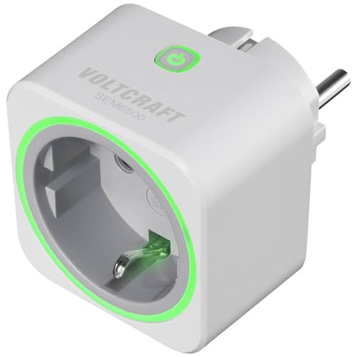 Voltcraft Sem6000 Misuratore Costi Energetici Interfaccia Bluetooth®, Esportazione Dati, Funzione Datalogger, Trms, Tar