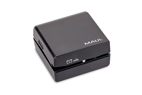 Maul Elektrischer Brieföffner, Batteriebetrieb, Schwarz