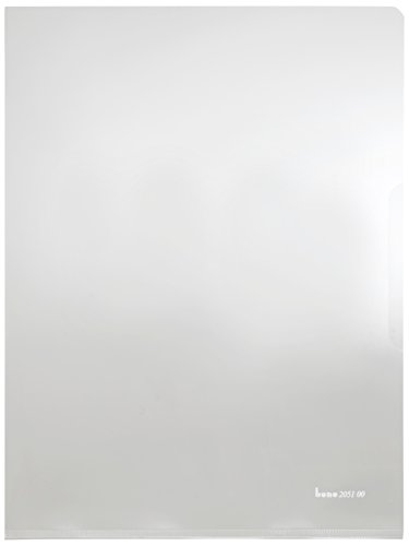 Bene 205100 - Cartella Trasparente, Formato A5, In Pvc, 150 My, 50 Pezzi