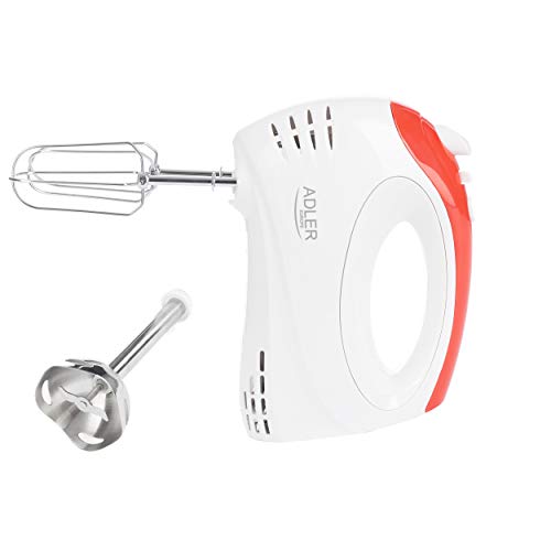 Adler Ad 4212 Mixer Hand Mixer Red White