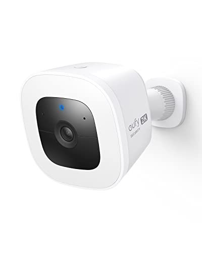 Eufy T8123 Wrl Camera 2K Spotlight Pro/T8123G21, Aluminium, Bianco