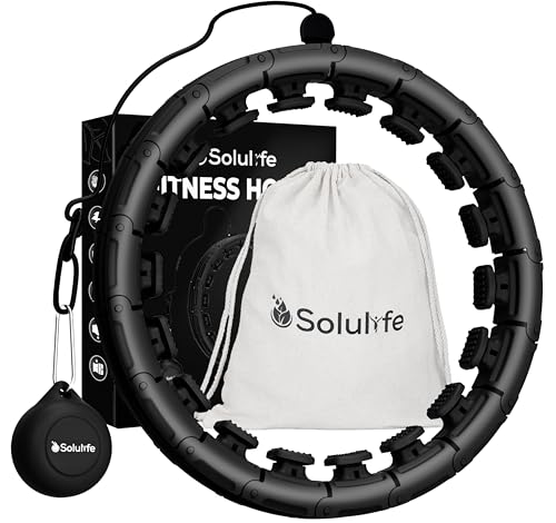 Nuovo Hula Hoop Hoop Fitness Per Sport Casa - Cerchio Fitness Facile Da Usare Con Dimensione Regolabile Per Adulto, Bambino E Principiante - Houla Hop