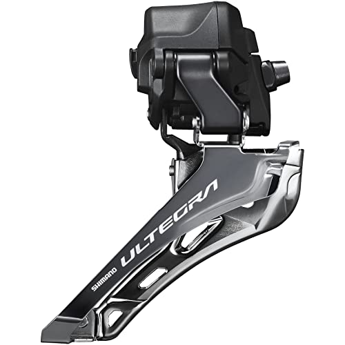 Shimano, Deragliatore Ultegra Di2 Fd-R8150 A Saldare Per Doppia Unisex Adulto, Nero/Silver, Unica