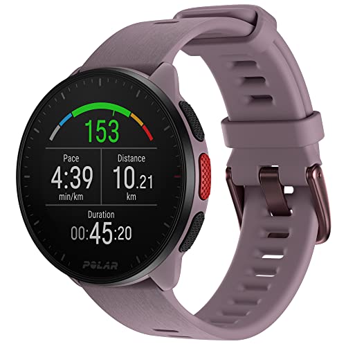 Polar Pacer - Running Watch Con Gps - Processore Ad Alta Velocità - Leggero Con Pulsanti Antiscivolo - Funzionalità Di Allenamento E Recupero - Cardio