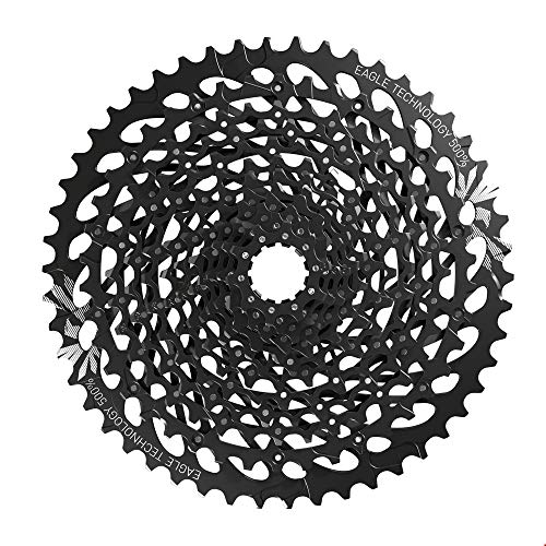 Sram Cassette Xg-1275 Eagle 10-50 12 Speed, 12S Nero 2018 7 Ruota Libera Unisex Adulto