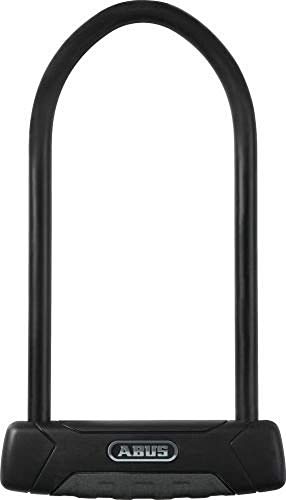 Abus Granit Plus 470 Eazy Kf Lucchetto A U + Supporto - Lucchetto Con Staffa Parabolica Per Bicicletta - Livello Di Sicurezza Abus 12 - Colore Nero