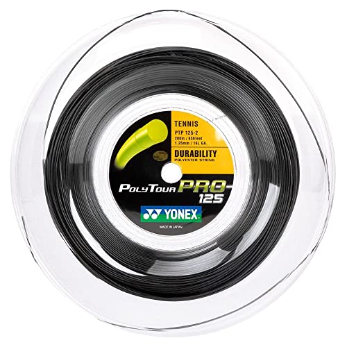 Yonex Corde Rotolo Di Poli Tour Pro, Colore Nero, 200 M, 0195220121100010