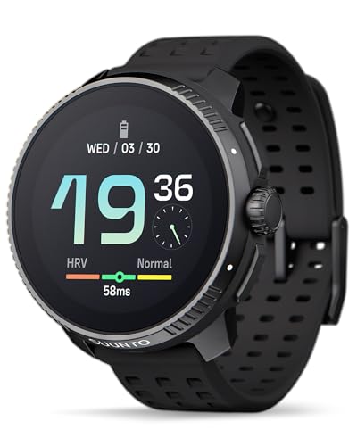 Suunto Race Orologio Sportivo Digitale Per Uomo, Schermo Amoled, Gps Activity Tracker, Smartwatch Impermeabile, Monitoraggio Salute Cardiofrequenzimet