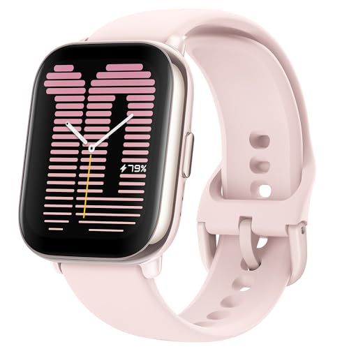 Amazfit Active Smart Watch Con Ai Fitness Exercise Coach, Gps, Chiamate Bluetooth, Archiviazione Musicale, Batteria Da 14 Giorni, Display Amoled Da 1,