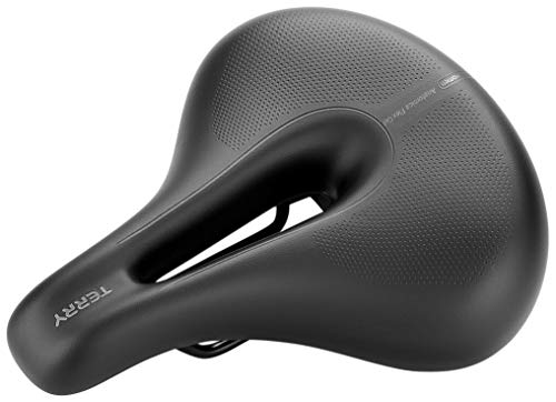 Terry Donna Anatomica Flex Gel Sella Bicicletta, Black, One Size