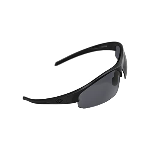 Bbb Cycling Mit Wechselgläsern Impress Polycarbonat, Occhiali Sportivi Unisex-Adulto, Nero Opaco, M