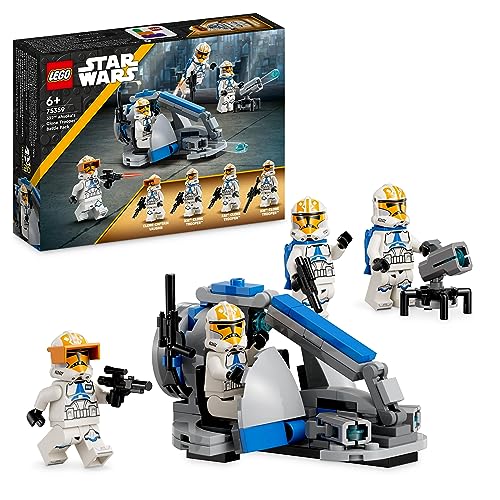 Lego Star Wars Battle Pack Clone Trooper Della 332A Compagnia Di Ahsoka, Set Di Giochi Da Costruire Da The Clone Wars Con Veicolo Speeder E Minifigure
