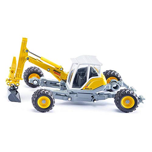 Siku 3548, Escavatore Ragno Menzi Muck, 1:50, Metallo E Plastica, Giallo, Telaio Articolato