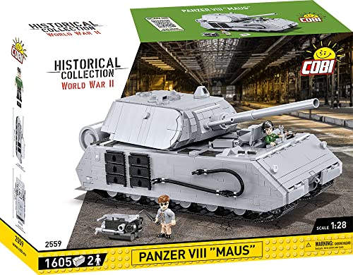 Cobi Historical Collection Wwii Panzer Viii Maus 1605 Klocków (2559)