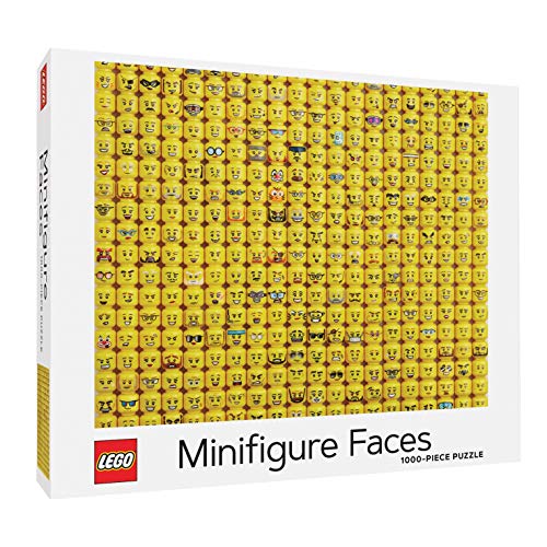 Lego Minifigure Faces Puzzle: 1000-Piece