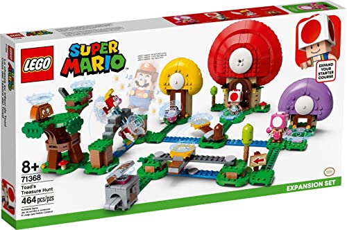 Lego Super Mario La Caccia Al Tesoro Di Toad - Pack Di Espansione, Giocattolo, Set Di Costruzioni, 71368