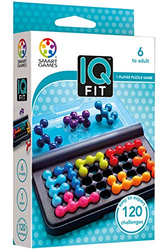 Smart Games - Iq Fit, Puzzle Game With 120 Challenges, 6+ Years