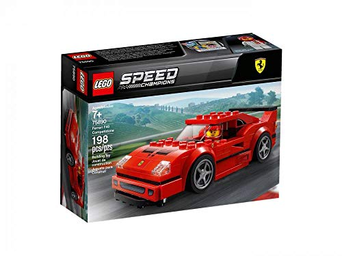 Lego Speed Champions Ferrari F40 Competizione 75890 Building Kit , New 2019 (198 Piece)