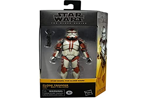 Star Wars Hasbro - Disney The Clone Wars The Black Series - Clone Trooper (187Th Battalion) (F5599)