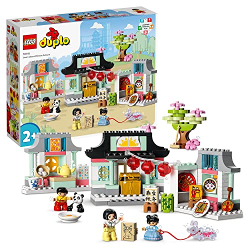Lego Duplo Town Scopri La Cultura Cinese, Giochi Educativi Per Bambini E Bambine Dai 2 Anni In Su Con Panda Giocattolo E Mattoncini, Idee Regalo 10411
