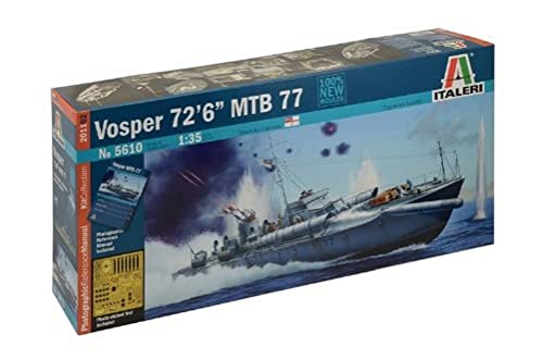 Italeri 5610 - Vosper 72''6' Mtb 77 Model Kit Scala 1:35