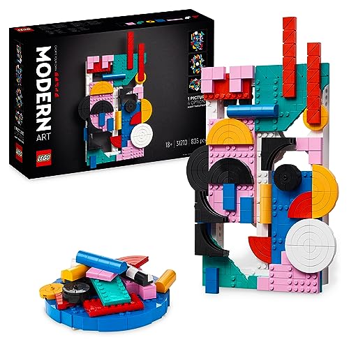Lego Art Arte Moderna, Canvas Astratto Da Parete Da Costruire, Decorazione Per Soggiorno O Camera Da Letto, Hobby Creativi Per Adulti E Adolescenti, I