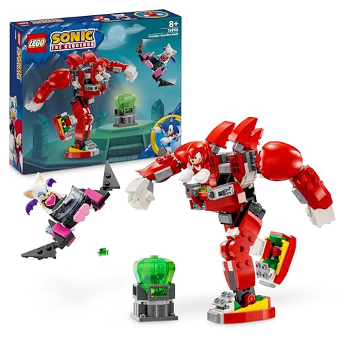 Lego Sonic The Hedgehog Il Mech Guardiano Di Knuckles, Giochi Per Bambini E Bambine Con Personaggi Del Videogioco E Master Emerald, Divertente Idea Re