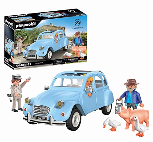 Playmobil Classic Car 70640 Citroën 2 Cv, Modellino Di Auto Per Adulti E Auto Aiocattolo Per Bambini, 5-99 Anni