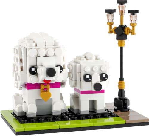 Lego Brickheadz Animali Domestici Cani, Gatti, Pesci, Uccelli O Criceti (Scegli Animale) (Barboncino 40546), Multicolore