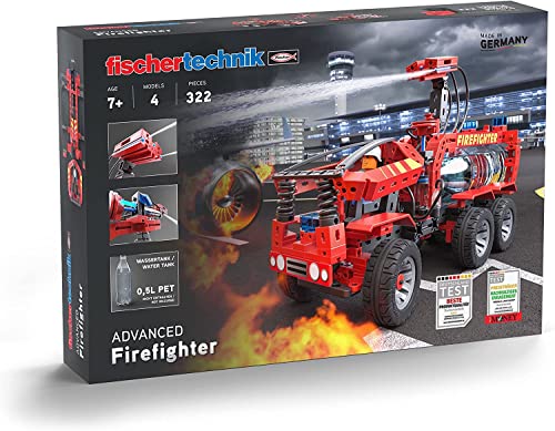 Fischertechnik Firefighter, Colore Nero, 564069