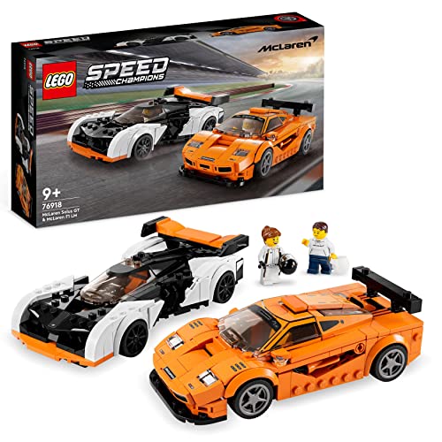 Lego Speed Champions Mclaren Solus Gt & Mclaren F1 Lm, 2 Iconici Modellini Di Auto Da Costruire, Kit Supercar, Macchine Giocattolo Collezione 2023 769