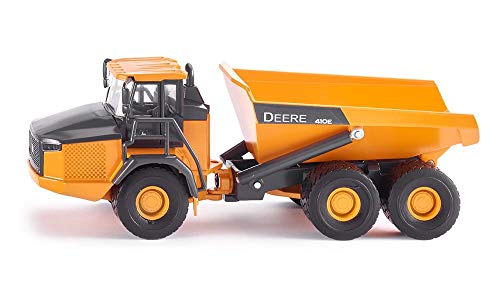 Siku 3506, Dumper John Deere, Autocarro Con Cassone Ribaltabile, 1:50, Metallo E Plastica, Arancione