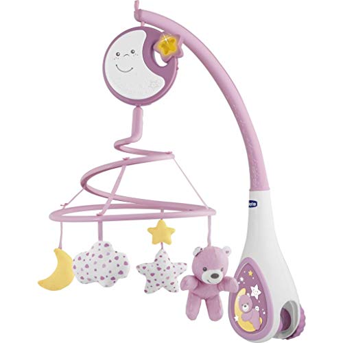 Chicco Next2Dreams Giostrina Neonato 3In1 Con Carillon Elettronico Per Culla E Lettino, Compatibile Con Culla Chicco Next2Me, Con Effetti Sonori, Proi
