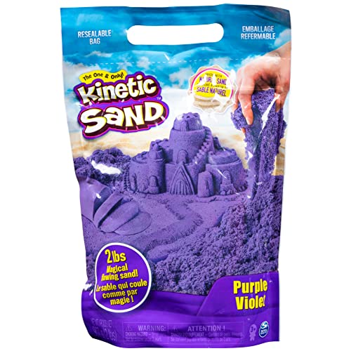 Kinetic Sand - Sabbia Magica - 907G Di Sabbia Viola Per Mescolare, Modellare E Creare - Kit Artigianato Bambini - 6061465 - Giocattoli Bambini 3 Anni