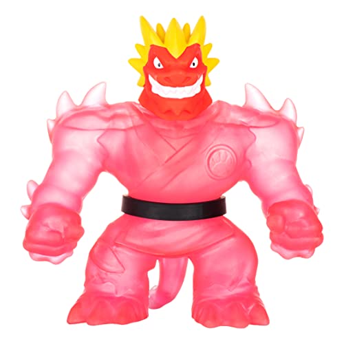 Heroes Of Goo Jit Zu Pacchetto Eroe Dei Cambio Glow. Super Squishy Blazagon Hero Pack. Giocattolo Pieno Un'Unica Trasformazione Glowing Goo, Multicolo